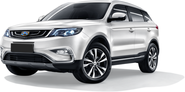 Баннер geely Atlas