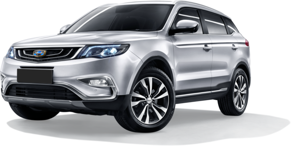 Баннер geely Atlas