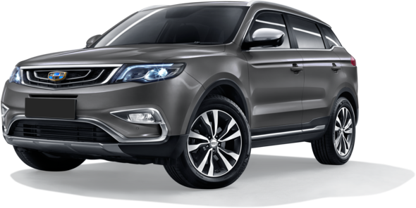 Баннер geely Atlas